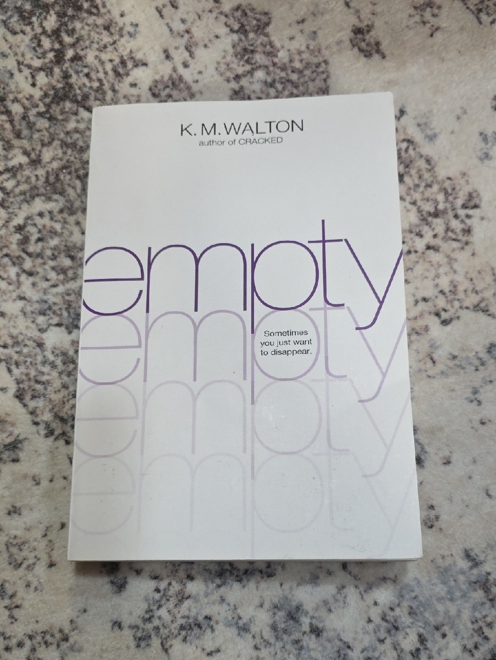 "Empty" Novel By KM Walton